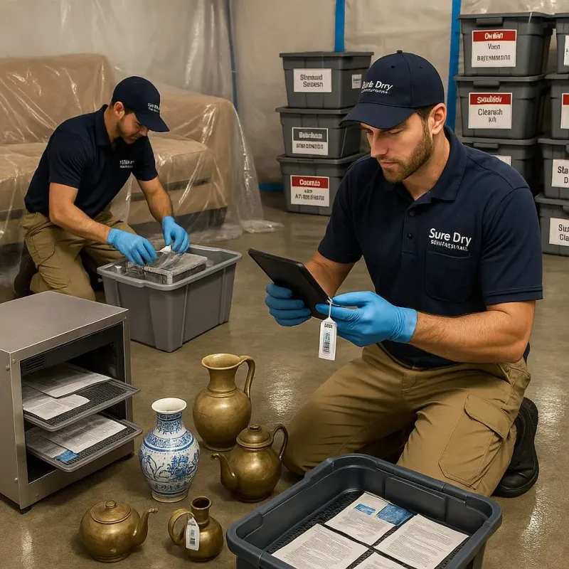 Content Protection and Restoration process in West Albany, NY