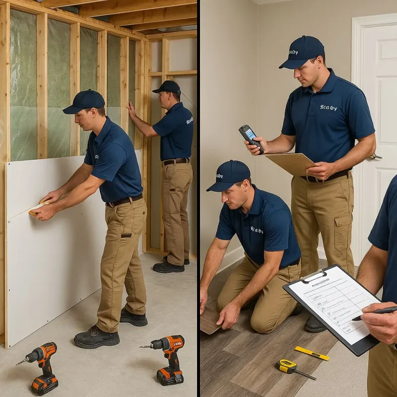 Repairs and Reconstruction process in West Albany, NY
